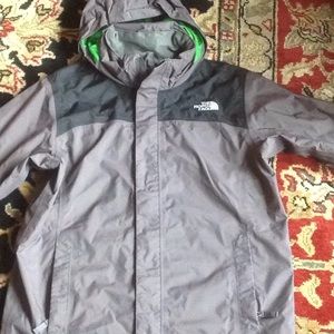 Boys North Face rain jacket